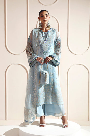 ALIZEH | AYMAL VOL 2 - LUXURY BAMBER CHIFFON | AF-BCH-2204-DHANAK