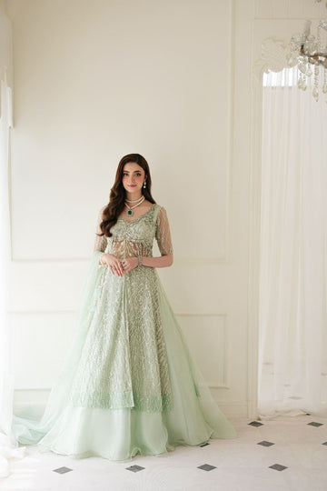 TABYA | JULIE | CYAN MINT GREEN