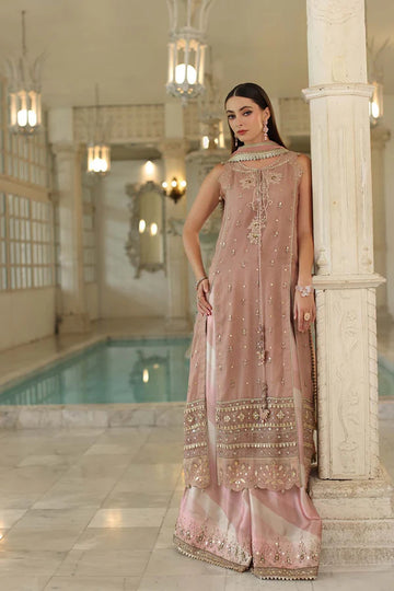 NOOR BY SADIA | NOOR FESTIVE 25 | D4 - TEA PINK | B