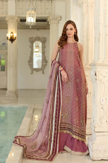NOOR BY SADIA | NOOR FESTIVE 25 | D6 - ROSE PINK | B