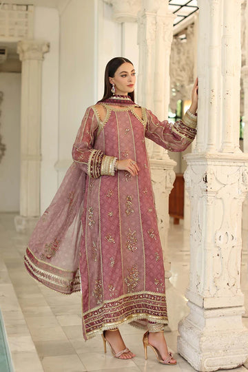 NOOR BY SADIA | NOOR FESTIVE 25 | D6 - ROSE PINK | A