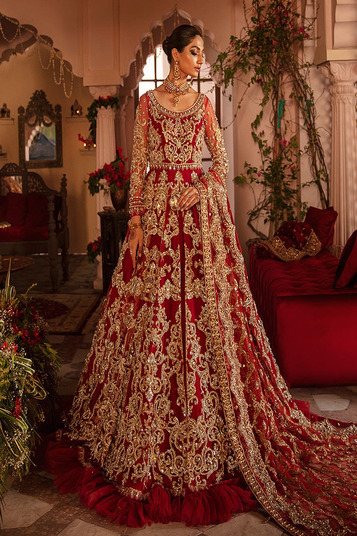 GULAAL | MEHERNAAZ BRIDAL COUTURE COLLECTION 2021 | GULRUKH B-15