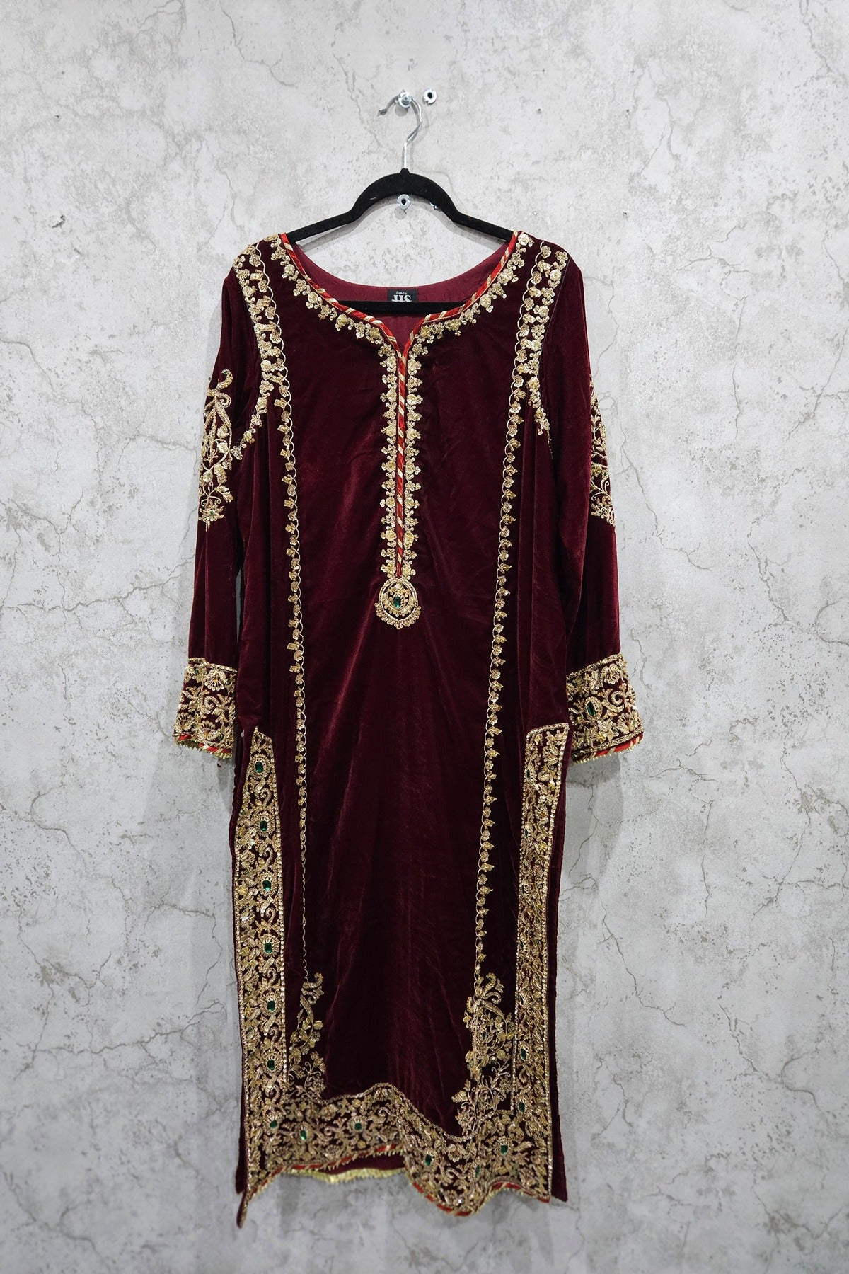 HS | BESPOKE | MAROON VELVET