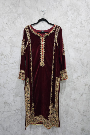 HS | BESPOKE | MAROON VELVET