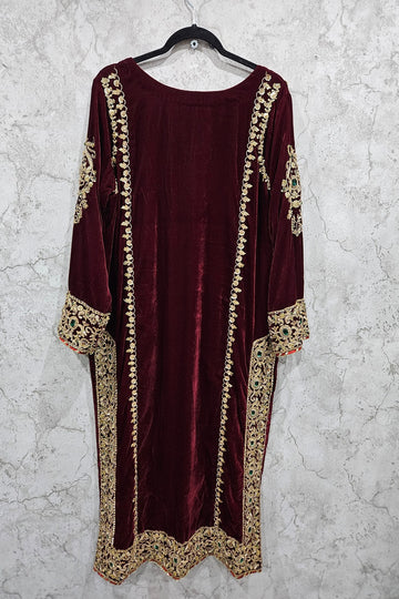 HS | BESPOKE | MAROON VELVET