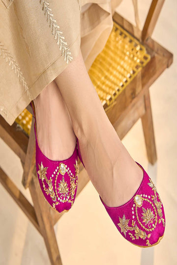 DAZZLE | KHUSSA SHOES | PUNK ROCK (PINK)