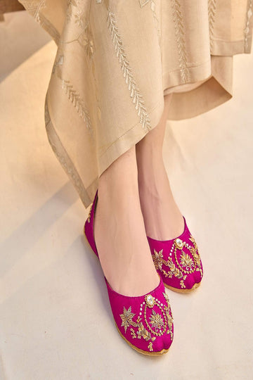 DAZZLE | KHUSSA SHOES | PUNK ROCK (PINK)