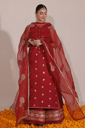 DYOT | CHAMPA'24 | REDDISH RUST OUTFIT | 3PC